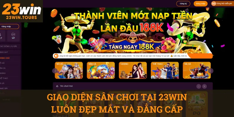 Nhà cái chú trọng đến thiết kế giao diện hiện đại lôi cuốn người dùng